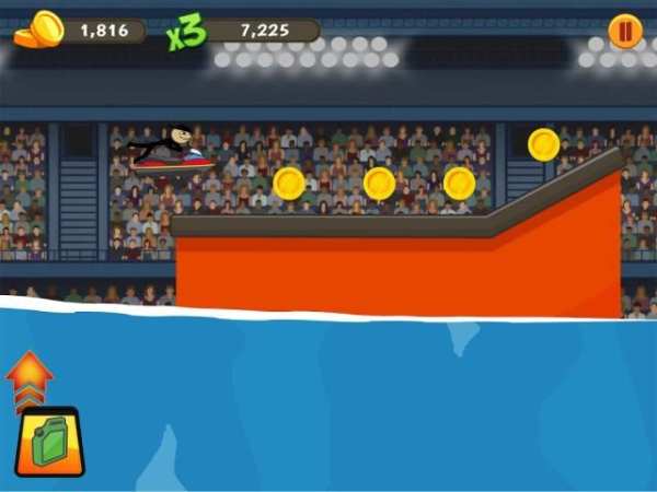 Stickman Surfer 7 تصوير الشاشة
