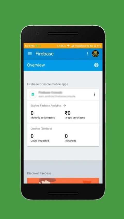 Firebase Console screenshot 3