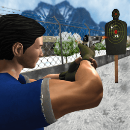 أكاديمية التدريب الحرب الشرطة أيقونة