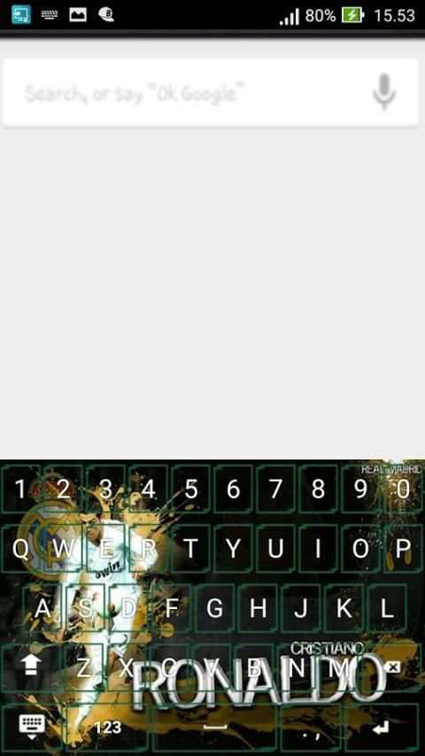 Ronaldo Special Keyboard 2 تصوير الشاشة