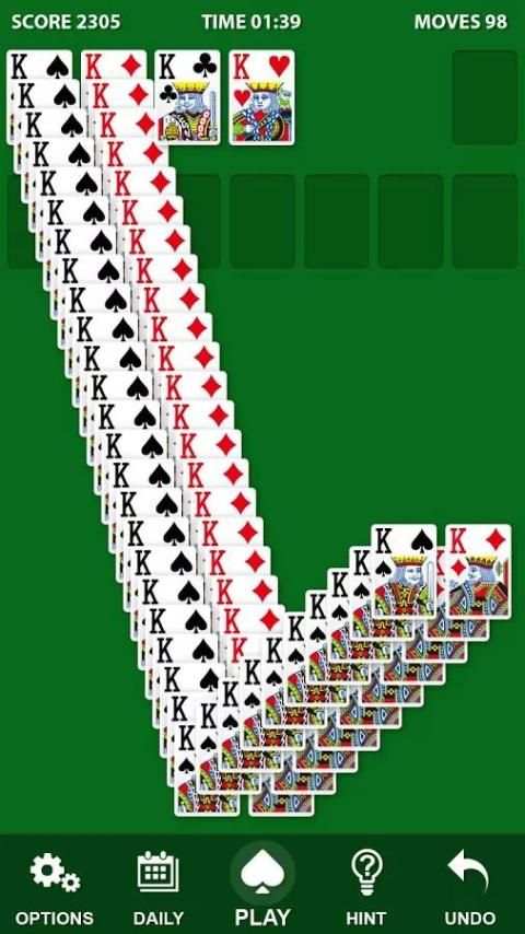 Solitaire स्क्रीनशॉट 9