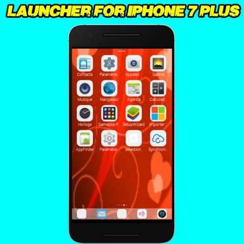 Launcher For IPhone 7 Plus IOS 2 تصوير الشاشة