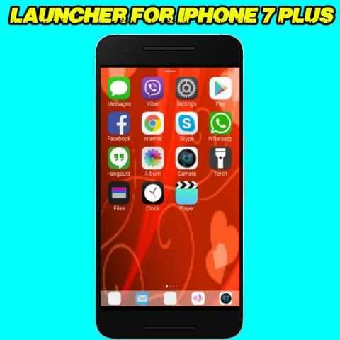 Launcher For IPhone 7 Plus IOS 1 تصوير الشاشة