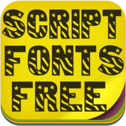 Script Fonts Free 1.3