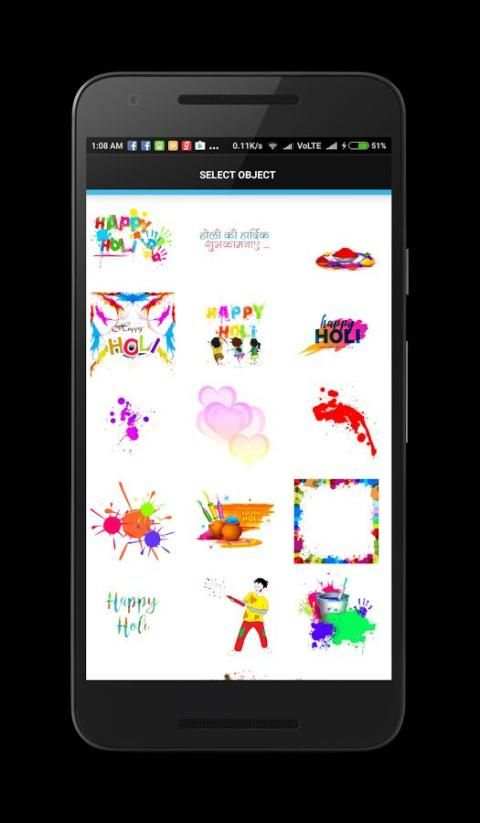 Holi Photo Effects screenshot 1