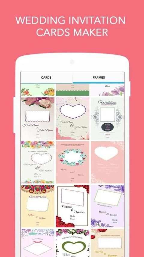 Wedding Invitation Cards Maker скриншот 4