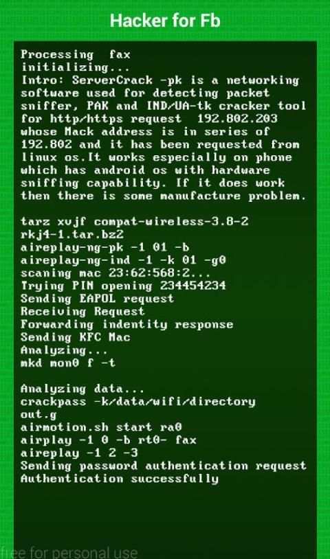 Hack F‍a‍ce‍bo‍ok prank 3 تصوير الشاشة