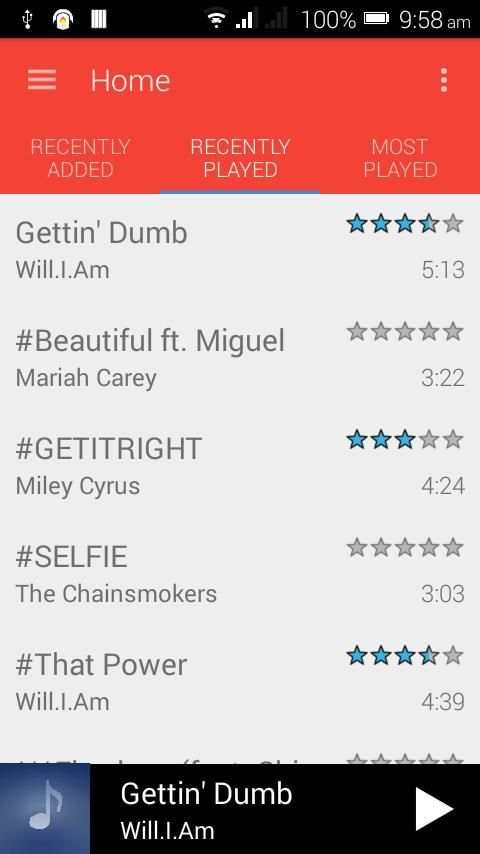 Blaze Music Player скриншот 7
