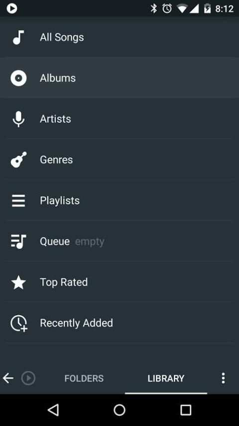 Skin for Poweramp Material screenshot 8