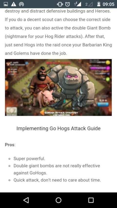 MyGuide for Clash of Clans скриншот 2