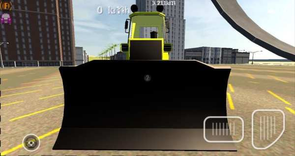 Bulldozer Driving Simulator 3D 3 تصوير الشاشة
