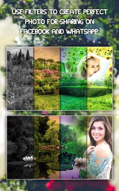 Garden Photo Editor स्क्रीनशॉट 8