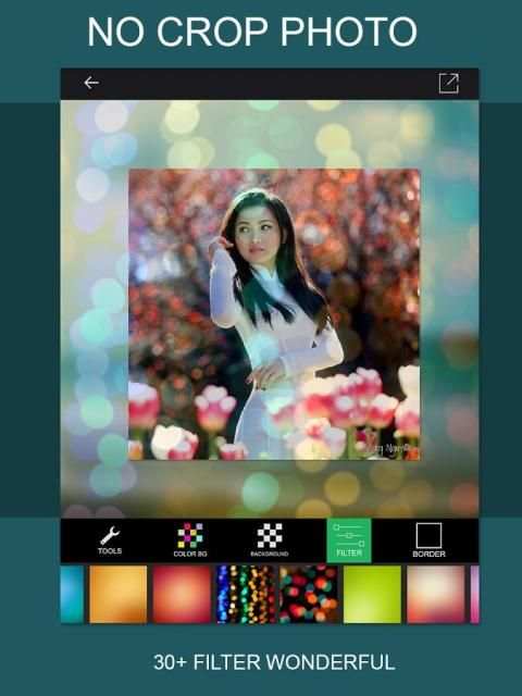 Bingkai-ada persegi Foto Crop screenshot 2