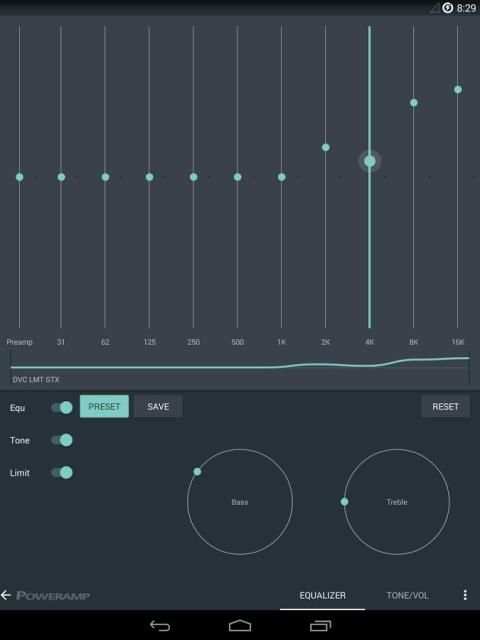 Skin for Poweramp Material screenshot 3