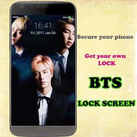 BTS Lock Screen скриншот 4
