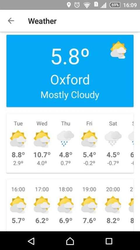 Weather скриншот 2