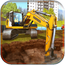 Excavator Dozer &amp; Kepçe Simulasyon Oyunları आइकन