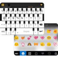 Piano iKeyboard Emoji Theme on 9Apps