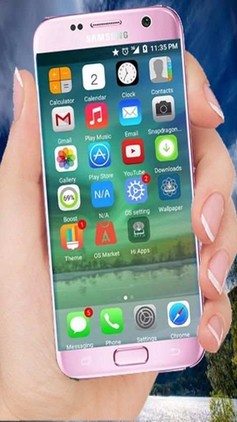 Launcher For iPhone iOS 10 स्क्रीनशॉट 2