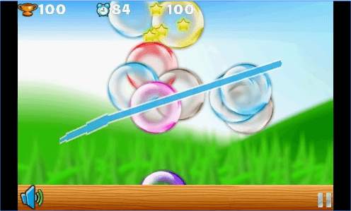 Ninja vs Bubbles screenshot 2