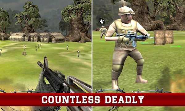 Jungle Sniper hero war 2017 screenshot 1