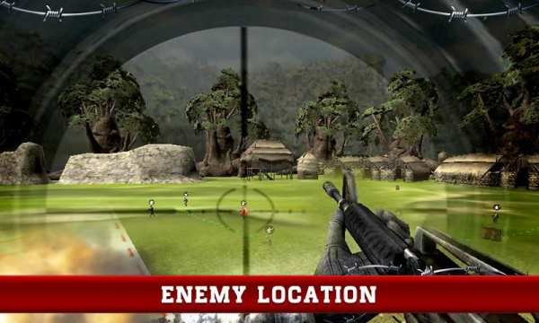 Jungle Sniper hero war 2017 screenshot 2