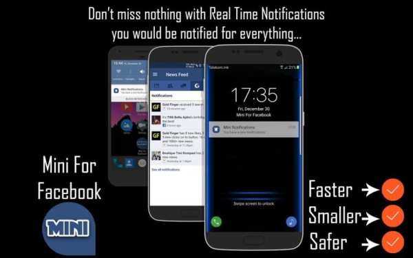 Mini For Facebook - Mini FB स्क्रीनशॉट 16
