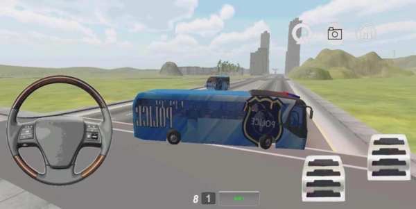 Police Bus Driver 2017 3D screenshot 4