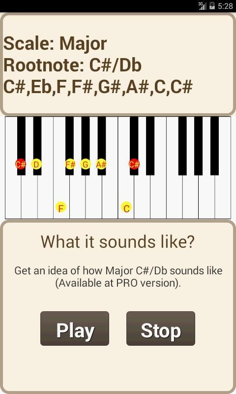 Scales & Chords: Piano screenshot 3