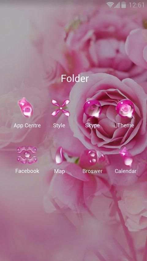 Water V Launcher Theme screenshot 2