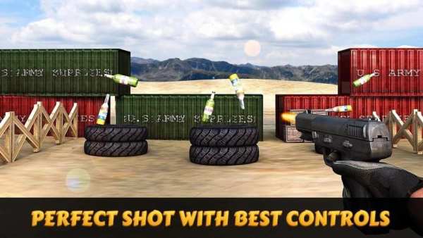 Sniper 3D Bottle Shooting screenshot 3