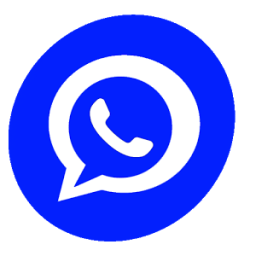 ikon واتس آب بلس الازرق