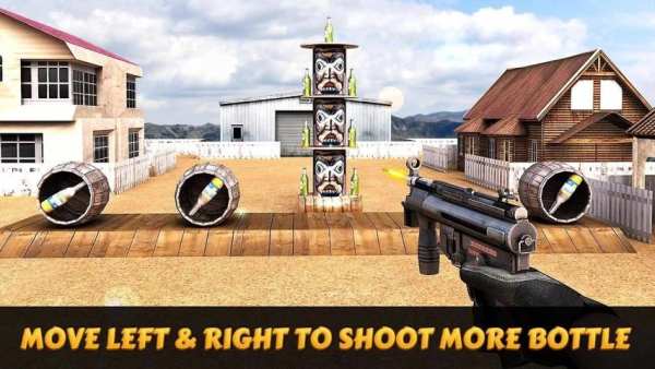 Sniper 3D Bottle Shooting screenshot 7