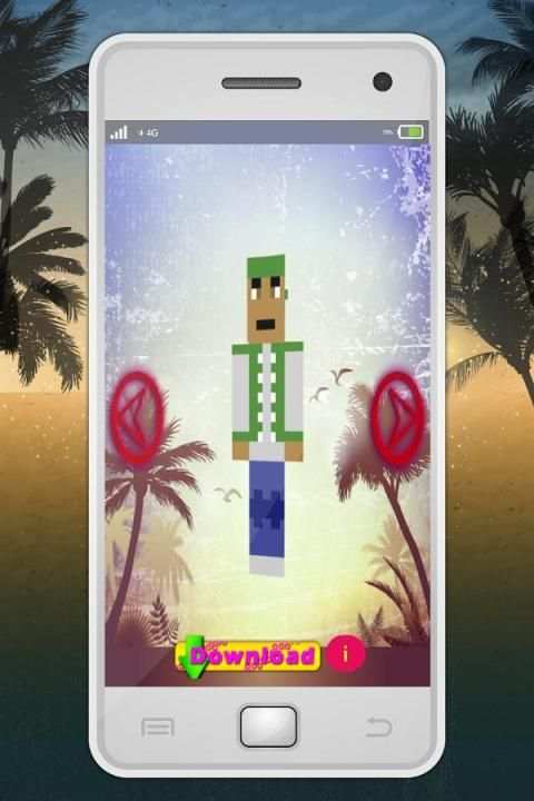 Mod Minecraft GTA Skins 1 تصوير الشاشة