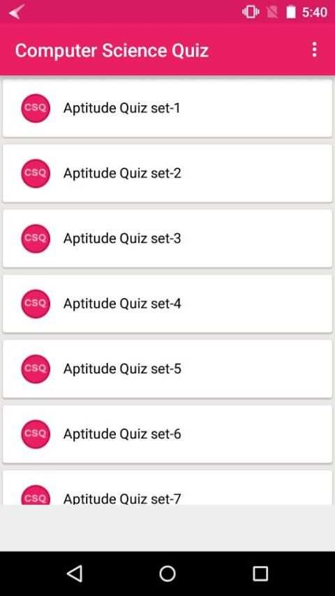 Computer Science Quiz स्क्रीनशॉट 1
