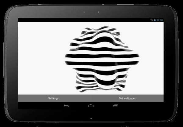Hypnotic 3D Live Wallpaper 3 تصوير الشاشة