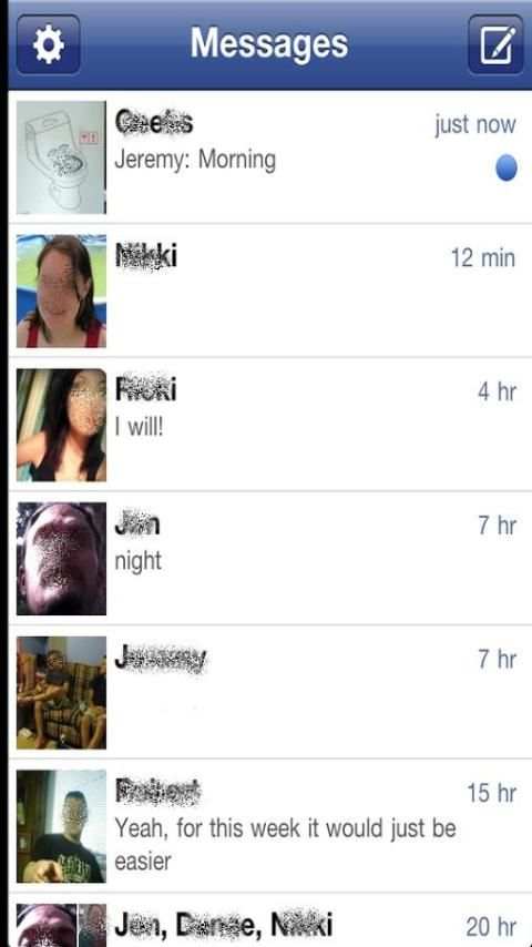 mobChat for Facebook Messenger screenshot 3