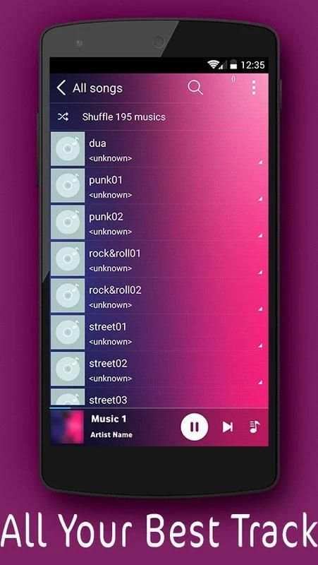 Mp3 Player Pro 1 تصوير الشاشة