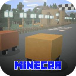 Mine Car Mod MCPE 1.0