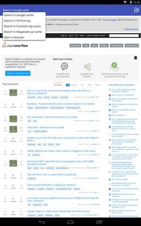 Search page in Web Archive 2 تصوير الشاشة