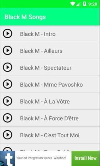 Black M Songs 2017 screenshot 2