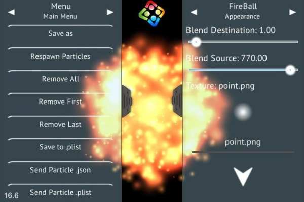 Particle Editor for Cocos2d screenshot 13