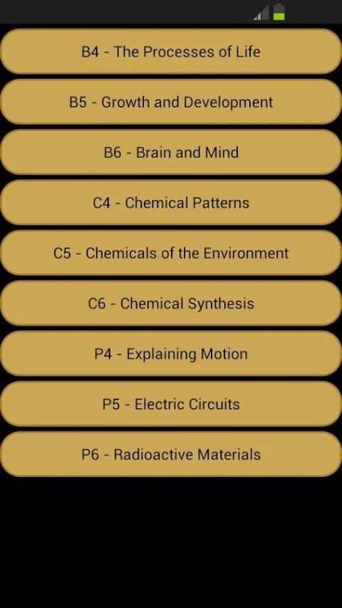 GCSE Additional Science - OCR screenshot 7
