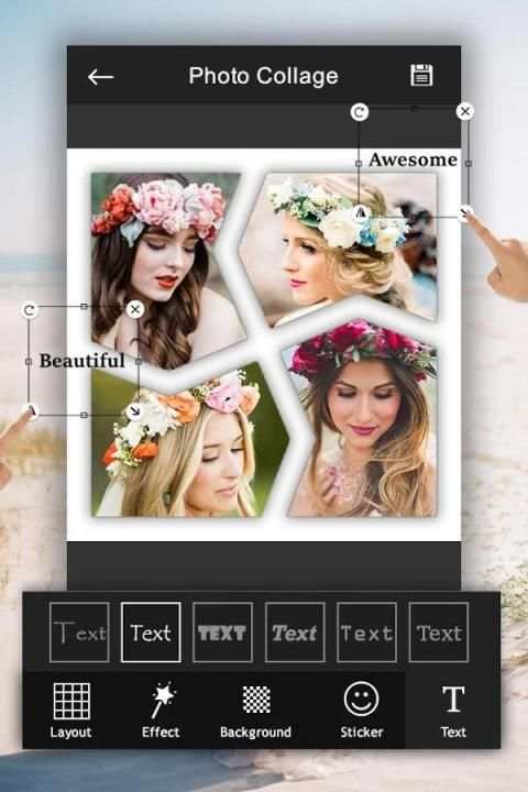 Photo Collage Editor स्क्रीनशॉट 6
