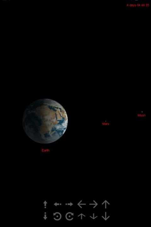 Solar System Simulator Lite screenshot 3