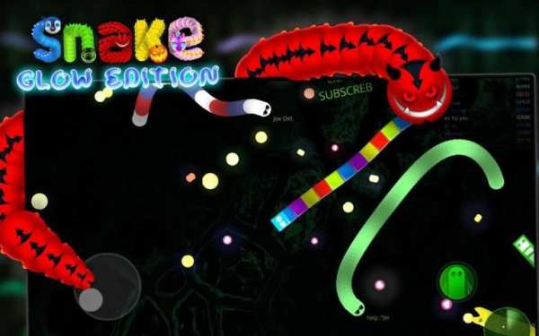 Snake Zone Glow : io screenshot 1