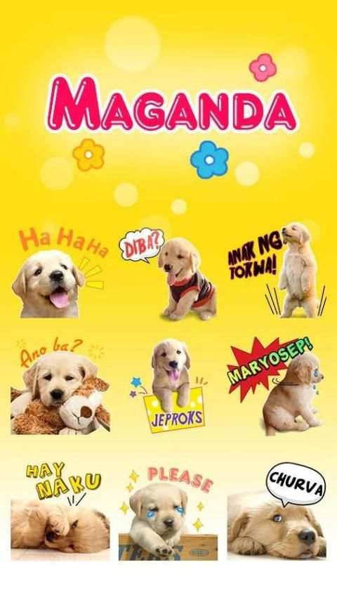 GO Keyboard Sticker Maganda स्क्रीनशॉट 3