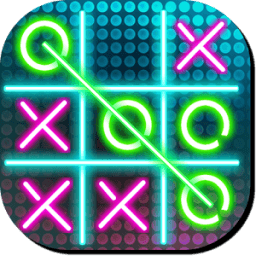 Tic Tac Toe Glow أيقونة