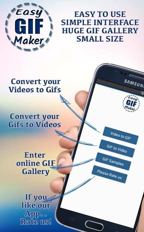Easy GIF Maker + GIF Gallery! скриншот 3
