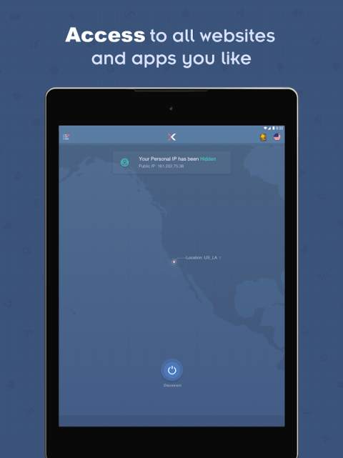 X-VPN - unblock & free VPN screenshot 3